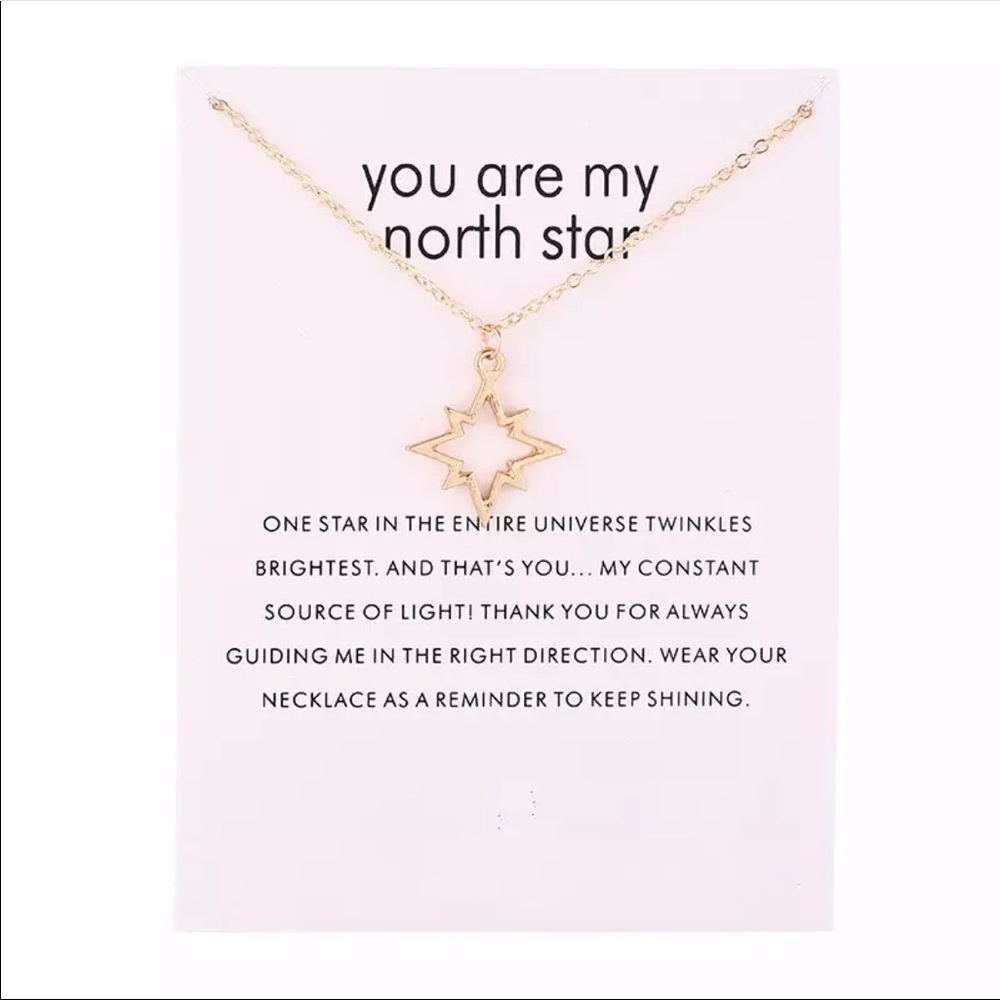 “You are my North Star” Necklace
